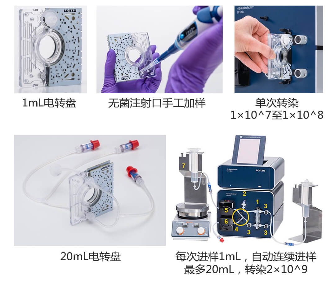 4d-nucleofector LV電轉(zhuǎn)盤耗材